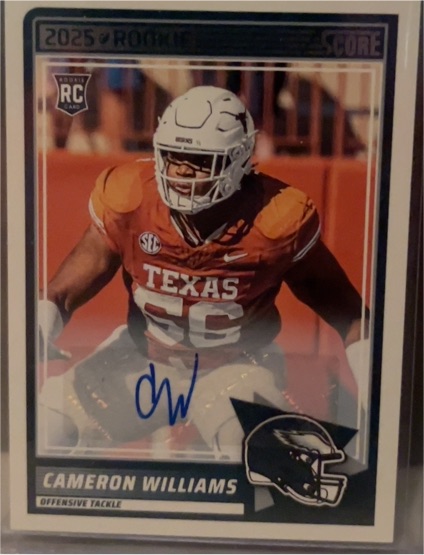 2025 Panini Score #66 Cameron Williams — front