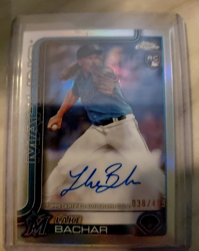 2025 Topps Chrome #RA-LB Lake Bachar — front