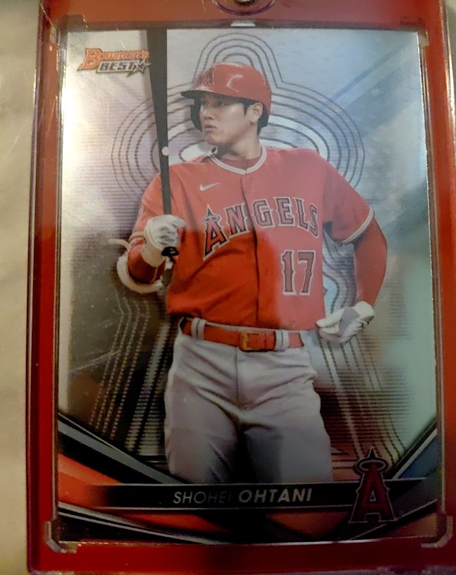 2022 Bowman's Best #25 Shohei Ohtani Los Angeles Angels — front