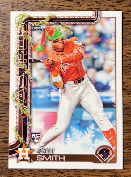 2025 Topps Holiday #H121 Cam Smith — front