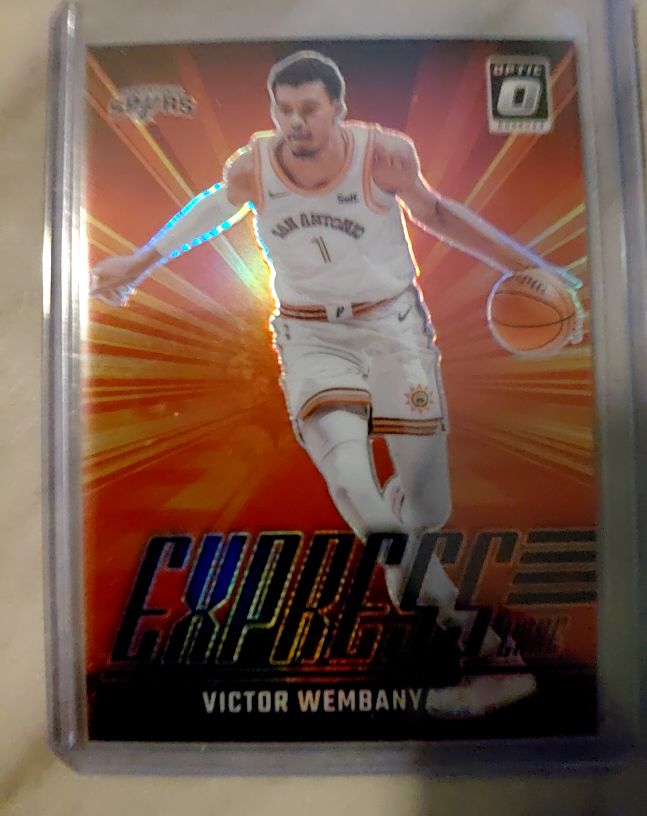 2024-25 Panini Donruss Optic #19 Victor Wembanyama Express Lane — front