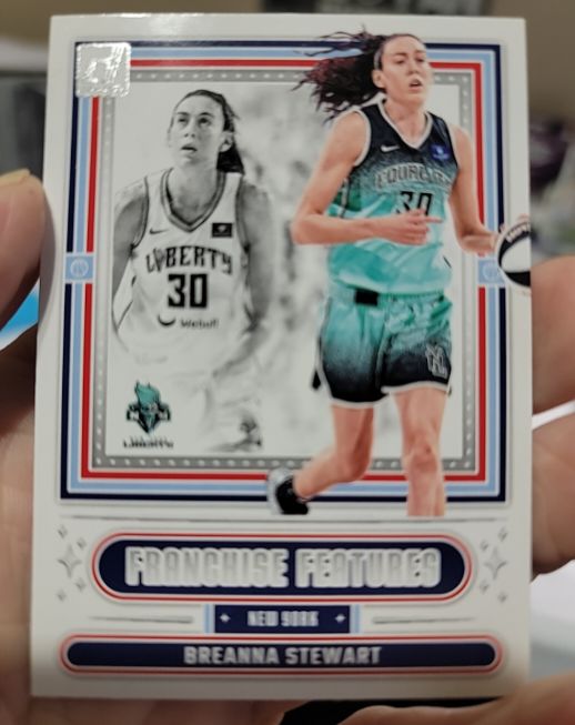 2025 Panini Donruss WNBA #10 Breanna Stewart Franchise Features — front