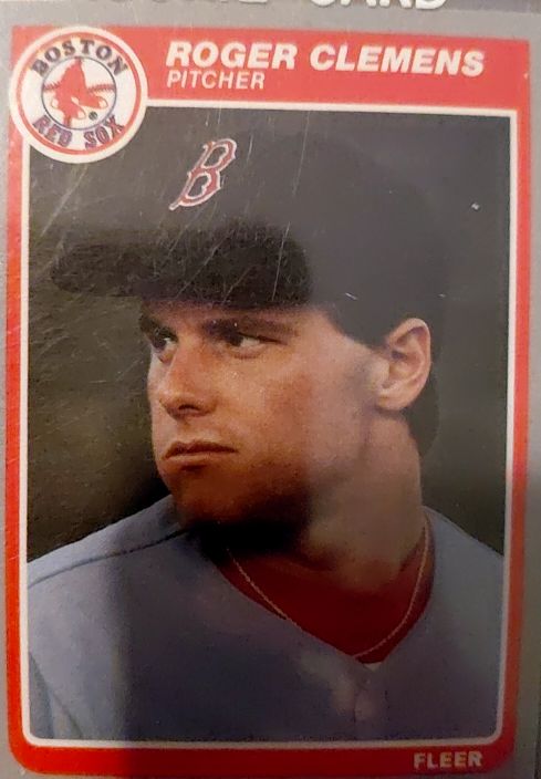 1984 Fleer # Roger Clemens — front