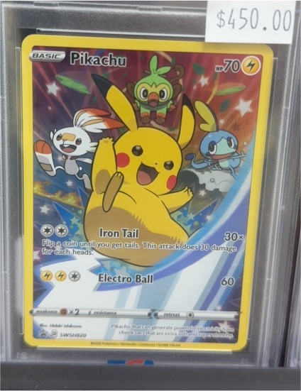 2020 Pokémon SWSH #SWSH020 Pikachu — front