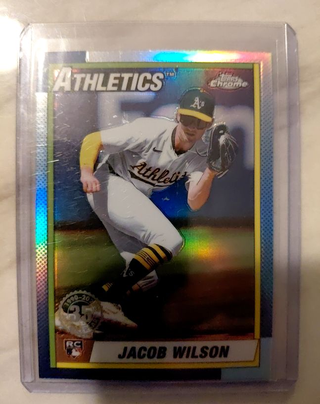 2025 Topps Chrome #90CB-18 Jacob Wilson — front