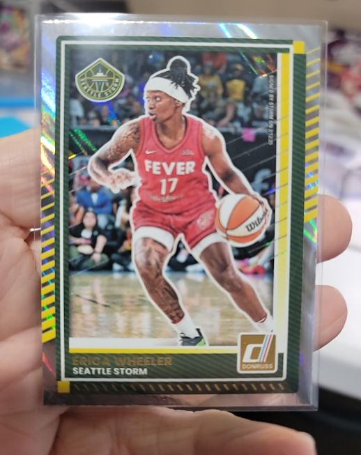 2025 Panini Donruss WNBA #80 Erica Wheeler — front