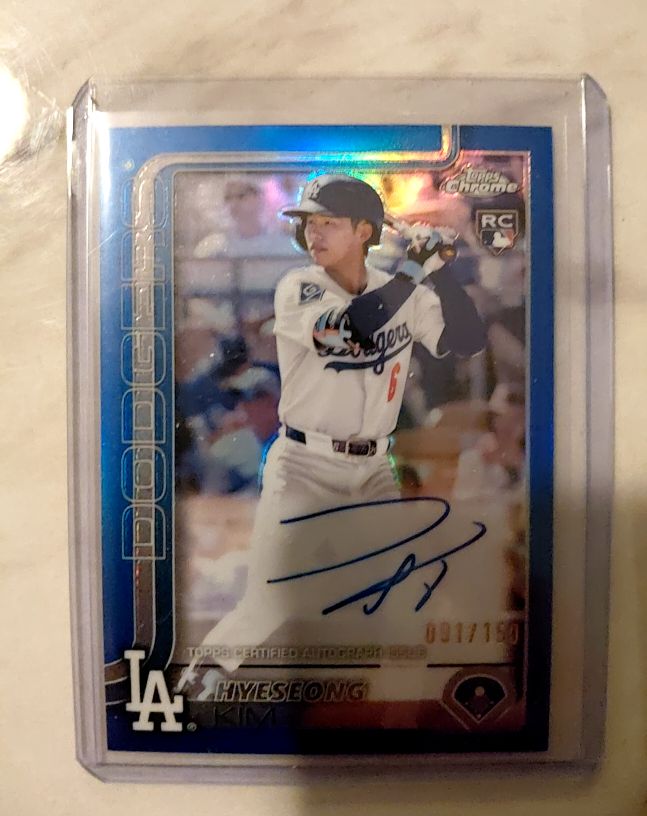 2025 Topps Chrome #J-DIGI Hyeseong Kim — front