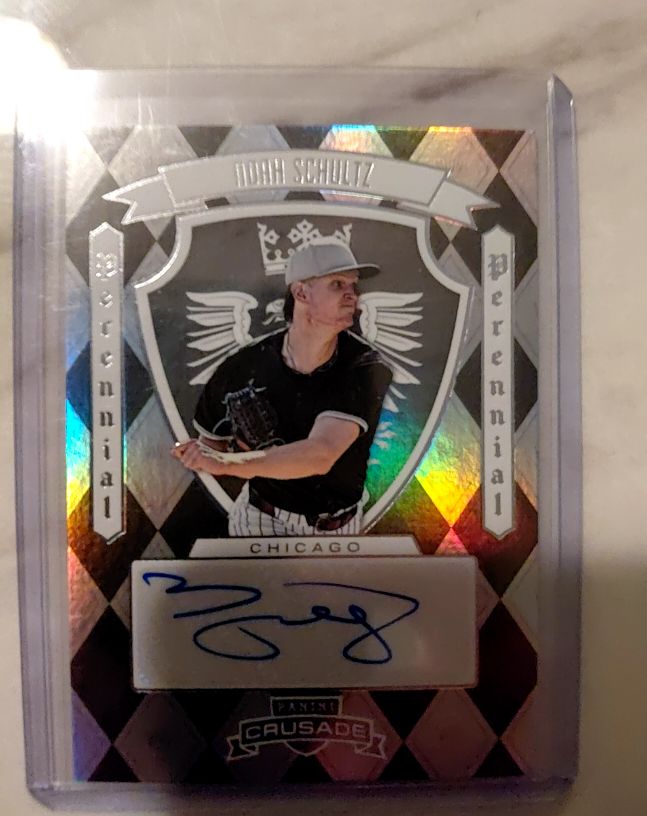 2025 Panini Crusade Perennial Prospect Signatures #PPS-NSZ Noah Schultz — front