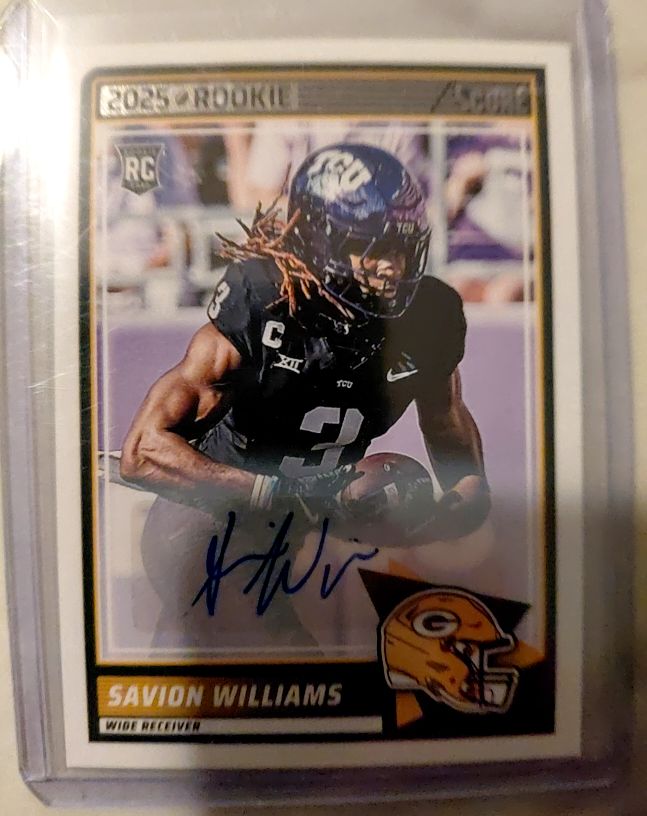 2025 Panini Score #54 Savion Williams — front
