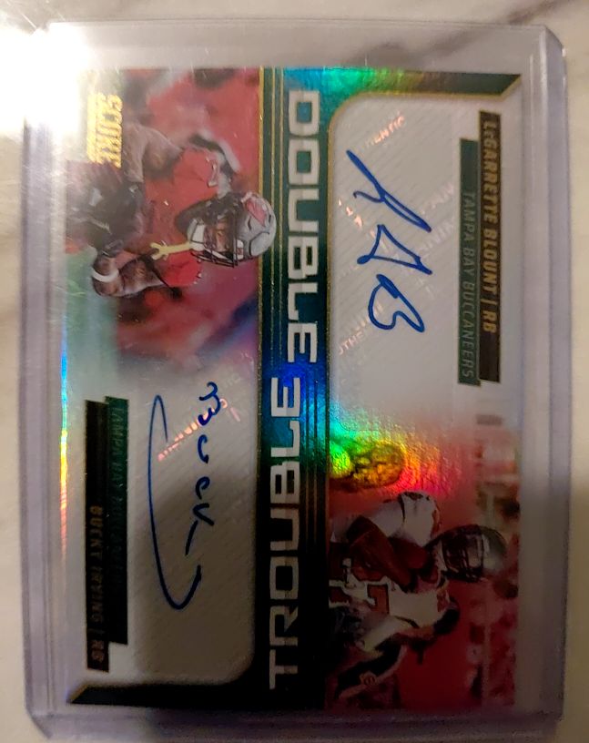 2025 Score Double Trouble #DT-LB LaGarrette Blount Bucky Irving — front
