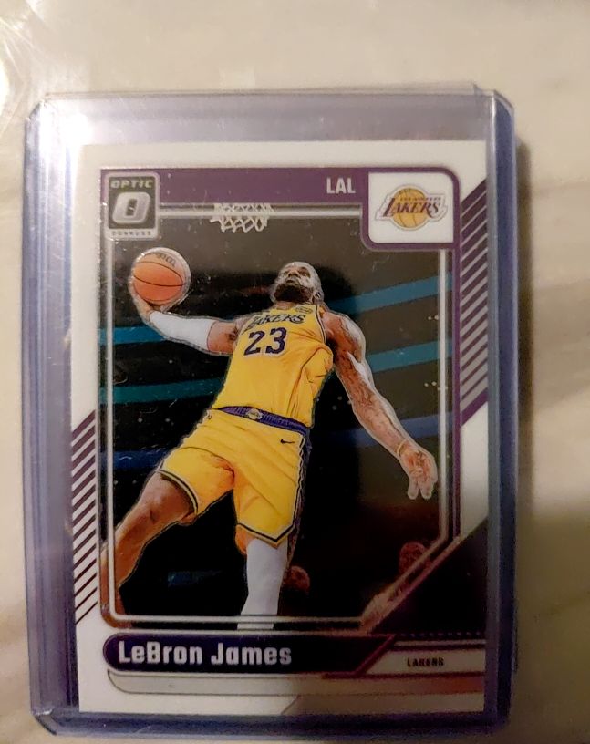 2024-25 Panini Donruss Optic #148 LeBron James — front