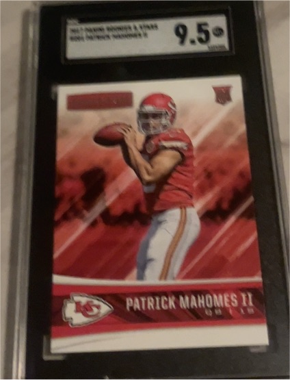 2017 Panini Rookies & Stars #201 Patrick Mahomes II — front