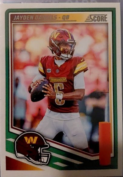 2025 Panini Score #195 Jayden Daniels — front