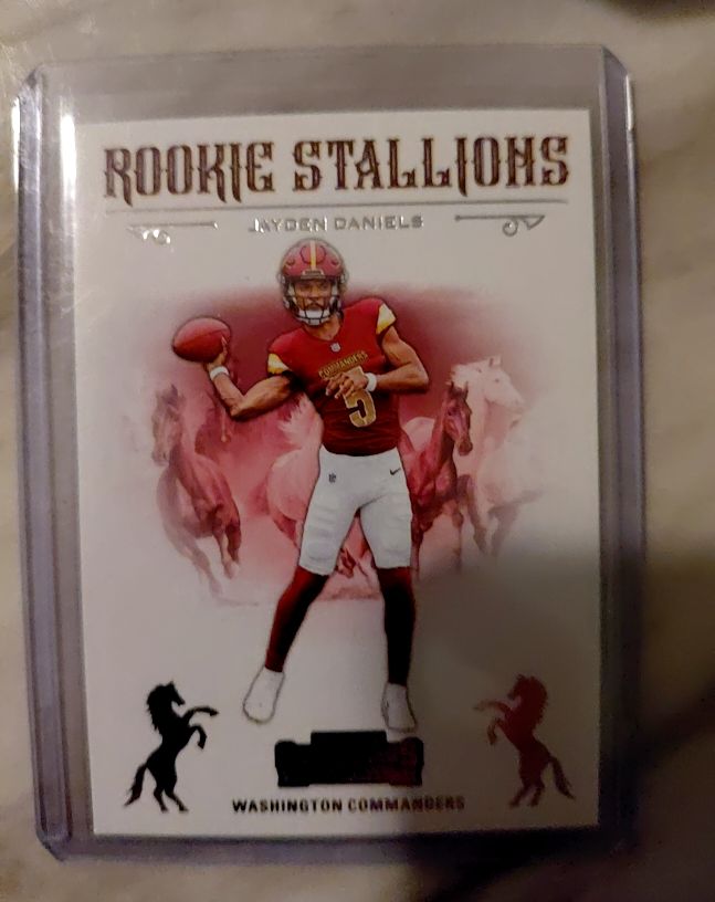 2024 Panini Contenders - Rookie Stallions #3 Jayden Daniels — front