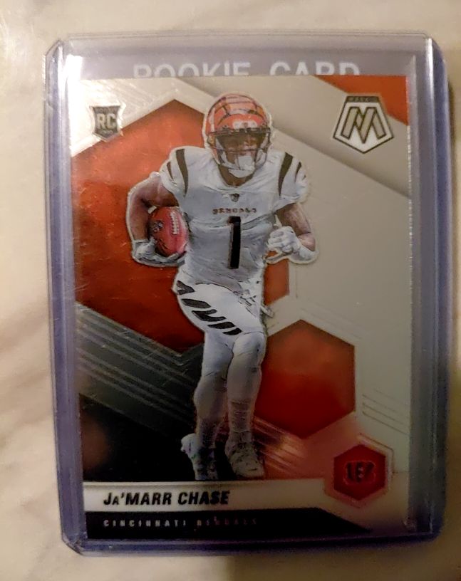 2021 Panini Mosaic #307 Ja'Marr Chase — front
