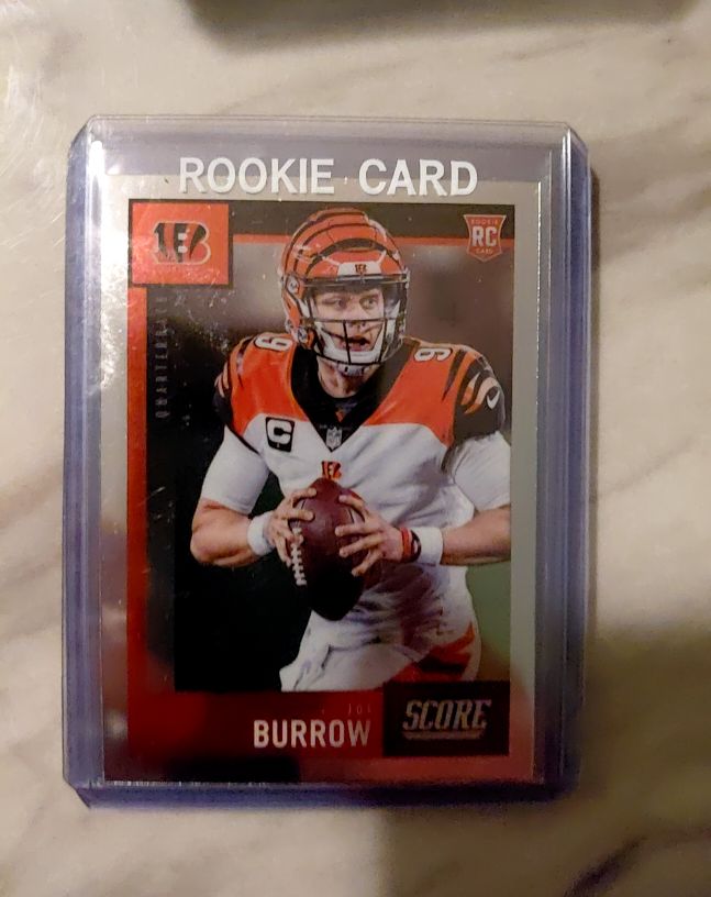 2020 Panini Chronicles Score #441 Joe Burrow — front