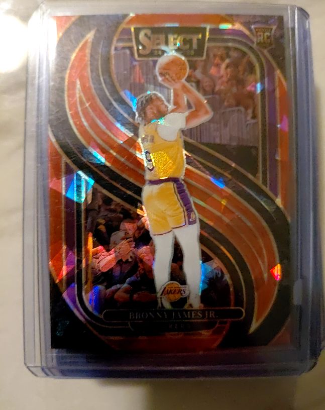 2024-25 Panini Select Premier Level #179 Bronny James Jr. — front