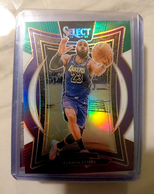 2024-25 Panini Select #54 LeBron James Concourse — front