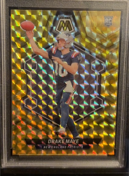 2024 Panini Mosaic #303 Drake Maye — front