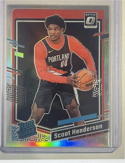 2023-24 Donruss Optic #239 Scoot Henderson — front