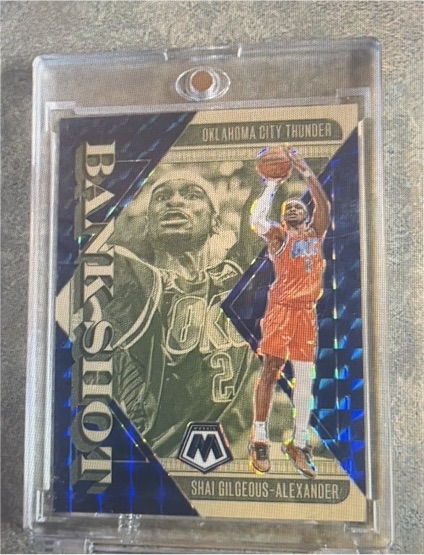 2024-25 Panini Mosaic Bank Shot Shai Gilgeous-Alexander — front