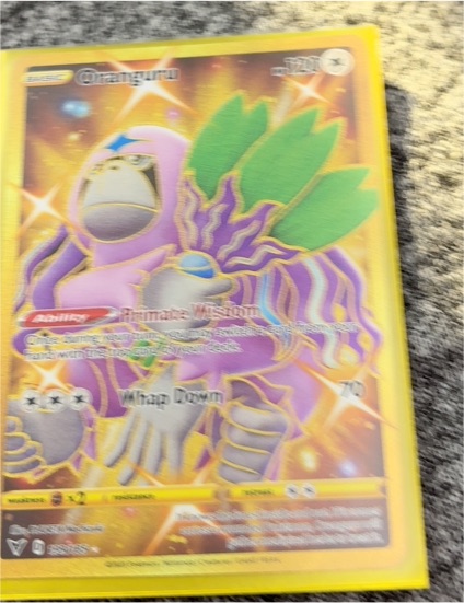 2020 Pokémon TCG Vivid Voltage #199 Oranguru Secret Rare Full Art — front