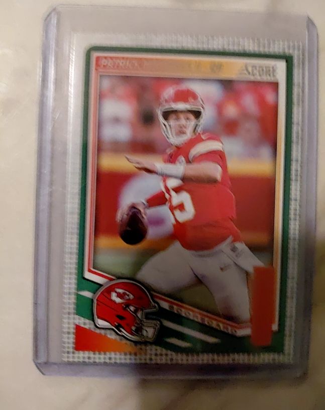 2025 Score #100 Patrick Mahomes II — front