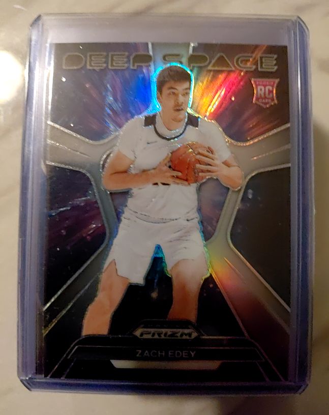 2024 Panini Prizm Draft Picks Deep Space #4 Zach Edey — front