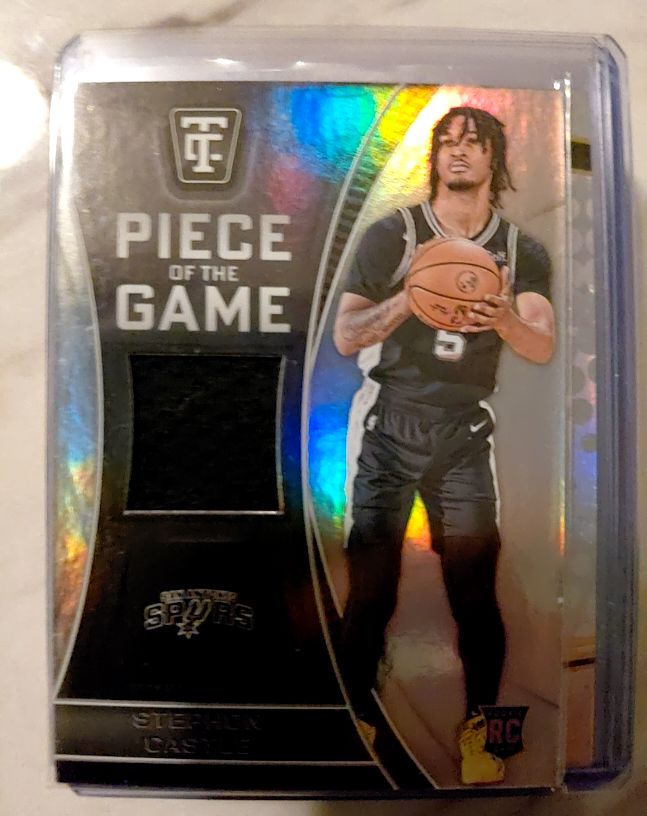 2024-25 Panini Totally Certified #POG-SPC Stephon Castle — front