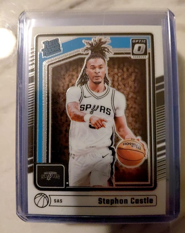 2024-25 Panini Donruss Optic #254 Stephon Castle — front