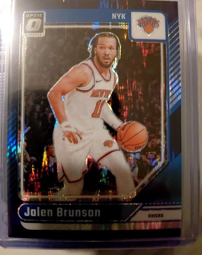2024-25 Panini Donruss Optic #78 Jalen Brunson — front