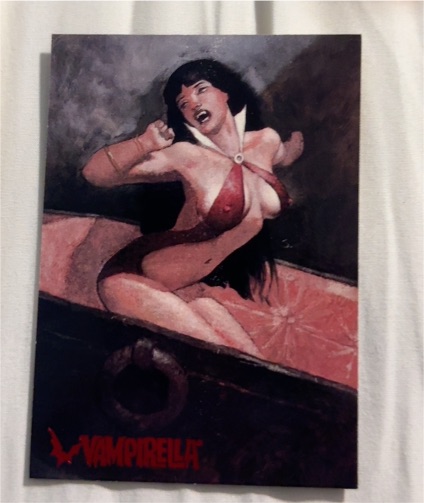 1995 Topps Visions of Vampirella #82 — front