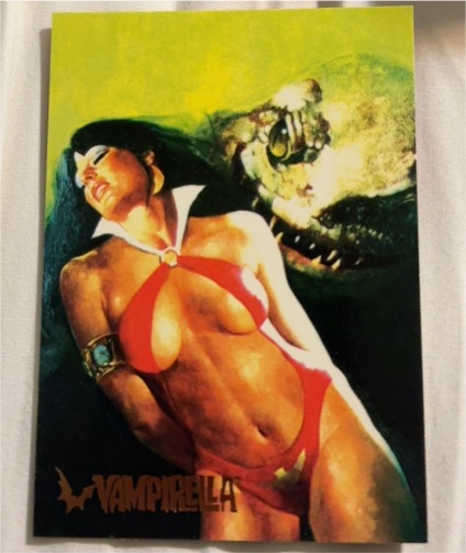 1995 Topps Vampirella #27 The Classic Gallery — front