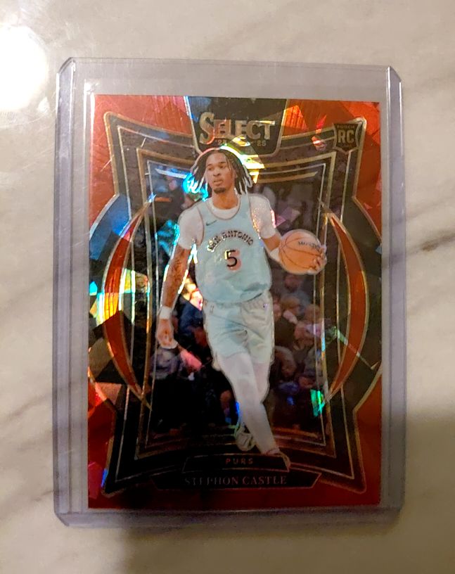 2024-25 Panini Select #72 Stephon Castle RC — front