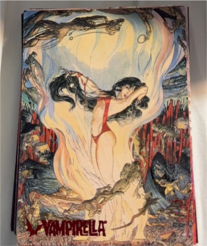 1995 Topps Visions of Vampirella #55 — front