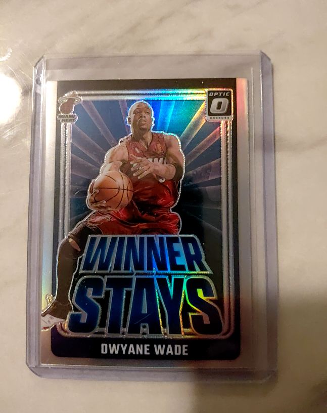 2024-25 Panini Donruss Optic #20 Dwyane Wade Winner Stays — front