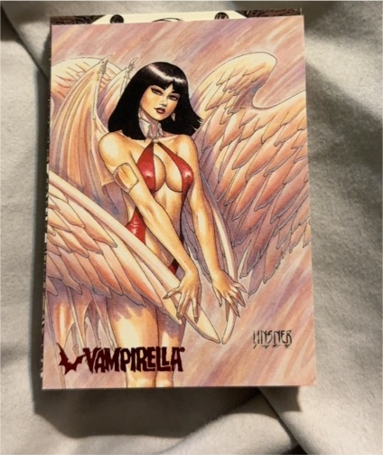 1995 Topps Visions of Vampirella #84 — front