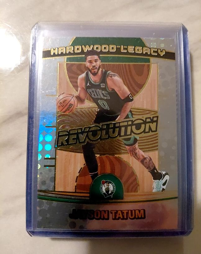 2024-25 Panini Revolution #4 Jayson Tatum Hardwood Legacy — front