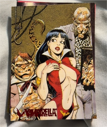 1995 Topps Vampirella #67 — front