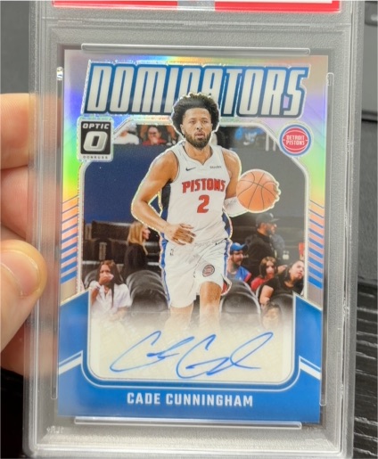 2024-2025 Donruss Optic Dominators #DS-CAD Cade Cunningham — front