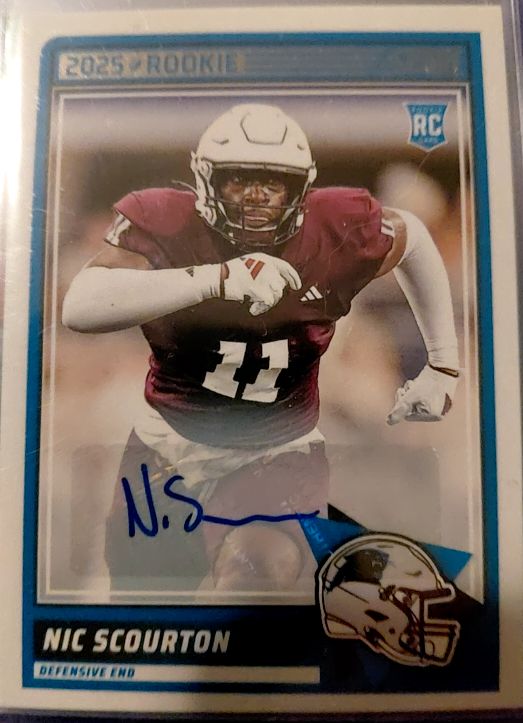 2025 Panini Score #27 Nic Scourton — front