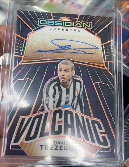 2023-24 Panini Obsidian #VS-DT David Trezeguet — front