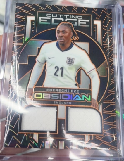 2023-24 Panini Obsidian #CE-EE Eberechi Eze Cutting Edge — front