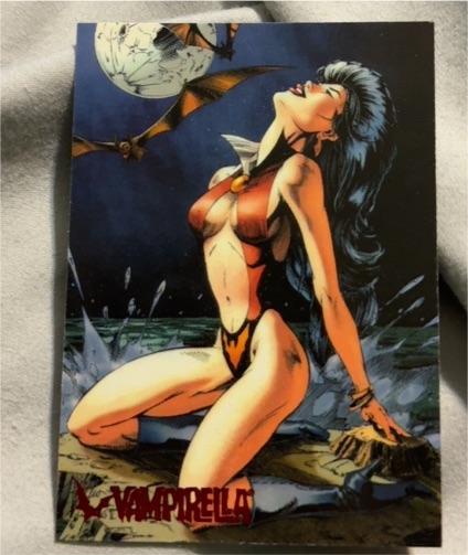 1995 Topps Vampirella #54 — front