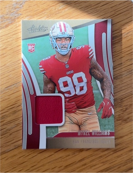2025 Panini Absolute #ARM-MWS Mykel Williams — front