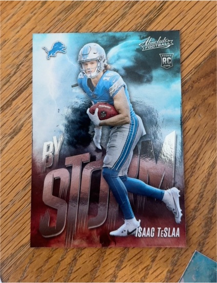 2025 Panini Absolute #5 Isaac TeSlaa By Storm Rookie — front