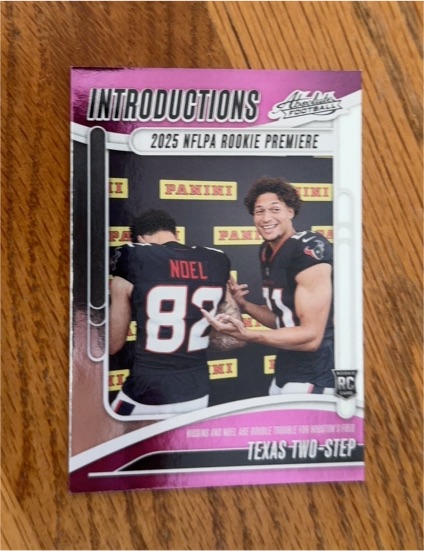2025 Panini Absolute Introductions #I-JNL Jaylin Noel & Jayden Higgins — front