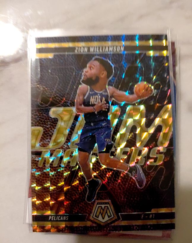 2024-25 Panini Mosaic Jam Masters #1 Zion Williamson — front