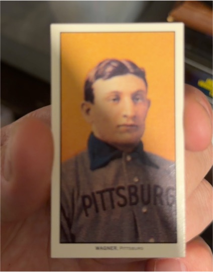 1909 T206 #150 Honus Wagner — front
