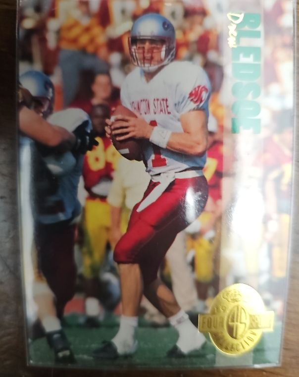 1993 Classic Four Sport Collection #91 Drew Bledsoe — front